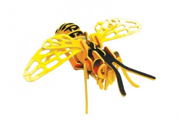 Puzzle 3D abeilles coloré