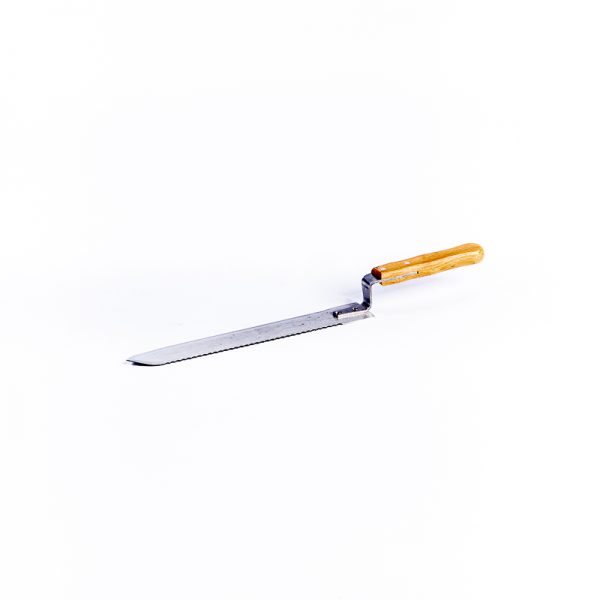 Couteau à désoperculer [en inox avec lame 28cm et manche bois] APISTORE