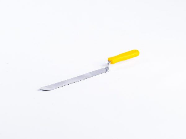 Couteau désoperculer Inox dent 27cm manche plastique