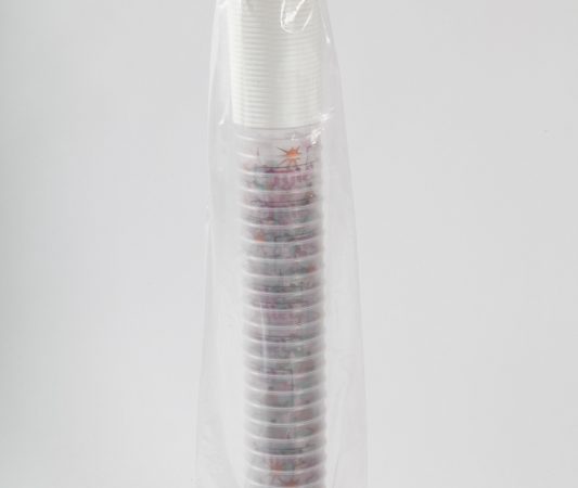 Pot en plastique Nicot [transparent 4 couleurs 250g, le sachet de 25] APISTORE