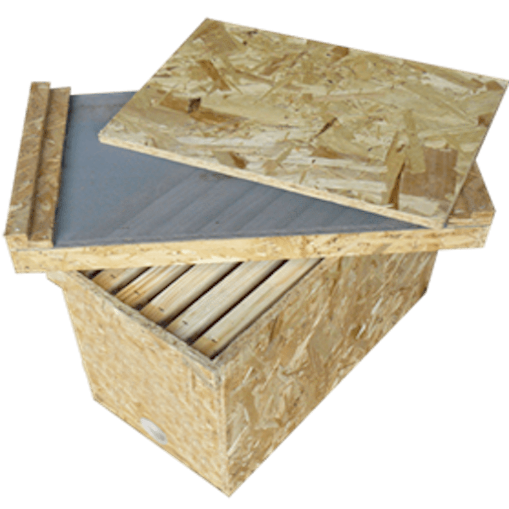 Ruchette Dadant 6 de transport