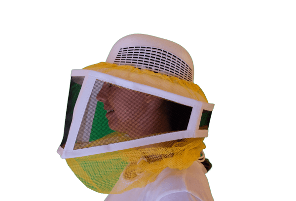 Voile apiculteur carré [type américain, pour casque ou chapeau] APISTORE