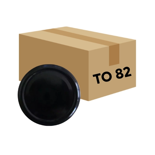 Capsule TO82 noire, carton de 700