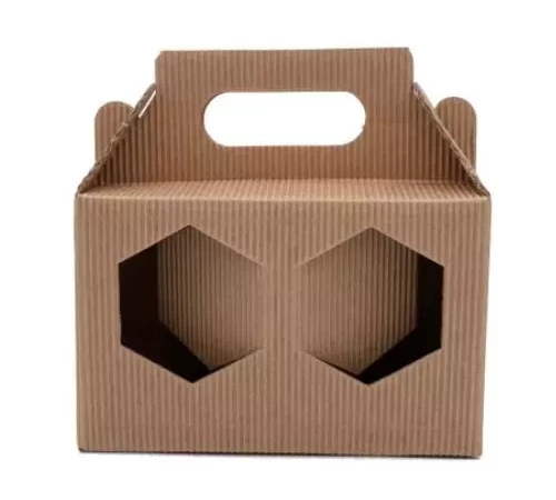 Présentoir en carton ondulé 2 pots de 228ml