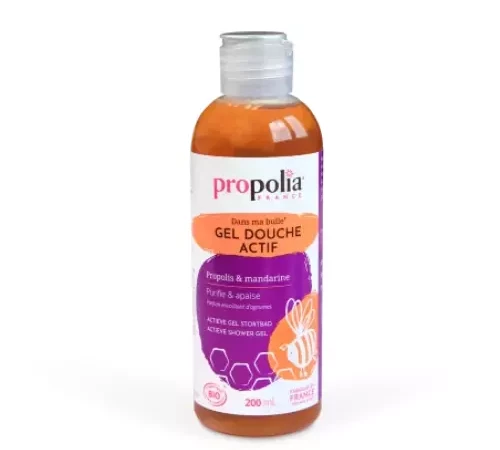 Gel Douche Actif Bio Propolis et Mandarine