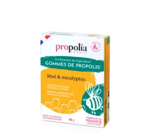 Gomme de Propolis Miel & Eucalyptus