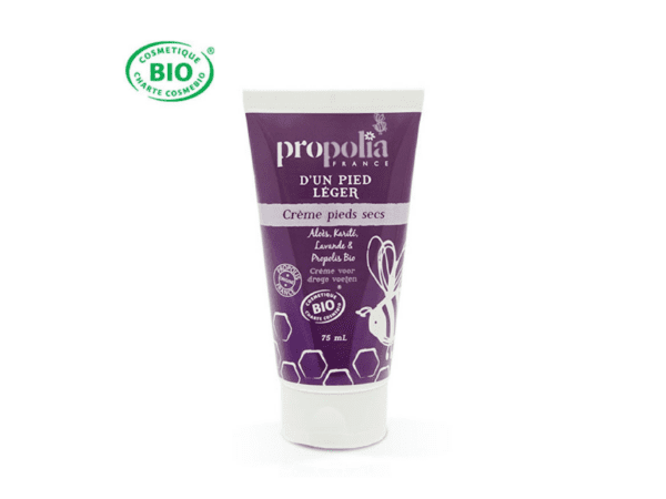 Crème Bio Pieds Secs, Aloès, Karité, Lavande, Propolis