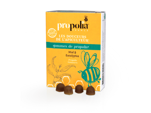 Gomme de Propolis [Miel & Eucalyptus] APISTORE