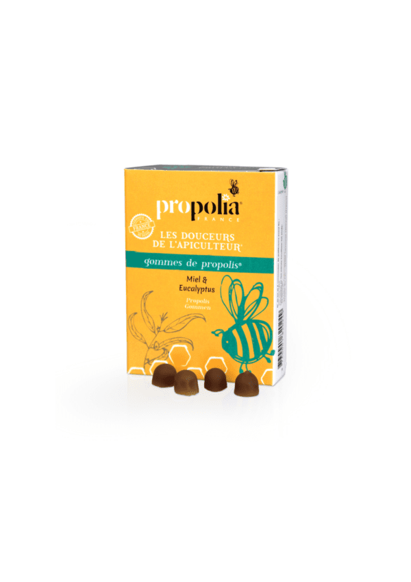 Gomme de Propolis [Miel & Eucalyptus] APISTORE