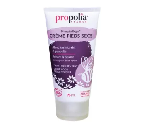 Crème Bio Pieds Secs, Aloe Vera, Karité, Lavande, Propolis