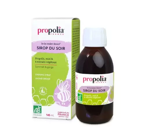 Sirop Du Soir Bio Propolis, Miel et Plantes