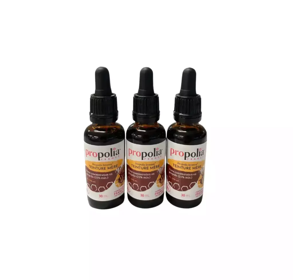 Lot de 3 Teintures mères de propolis