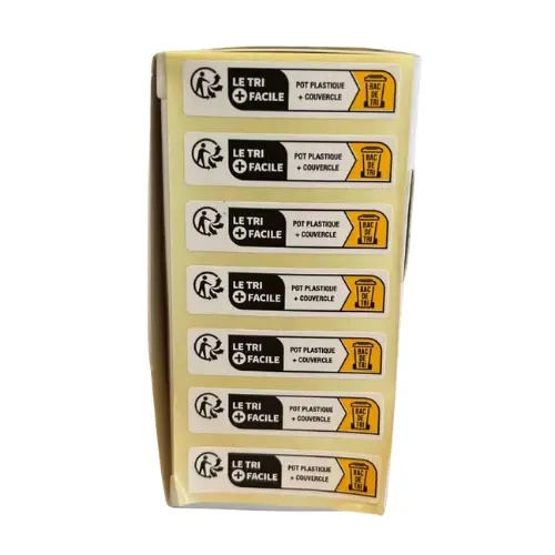 etiquettes info tri pots plastique