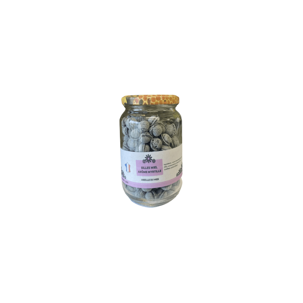 Boules miel et myrtille 250g