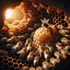 le rôle de la reine dans la ruche