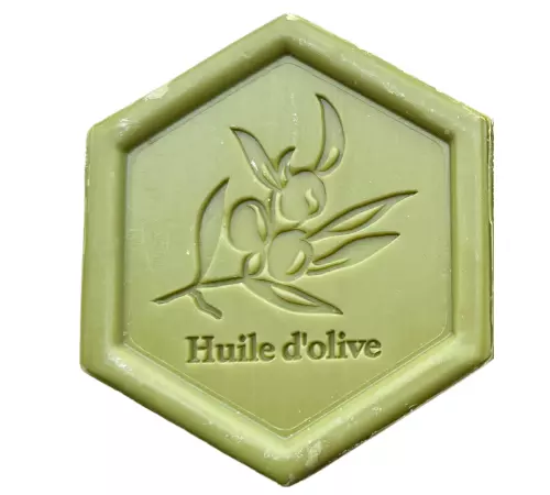 Savon hexagonal miel/olive 100g
