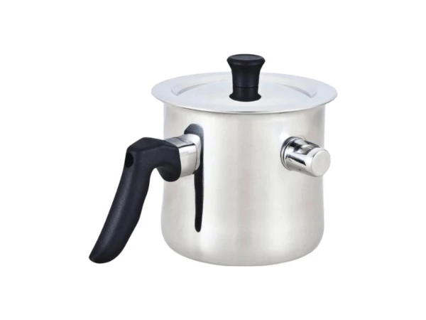 Burette à cire inox, double paroi 1.5L