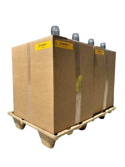 Couche-palette en carton pot en verre 125g (106ml), TO48 Couche-palette en carton pot en verre 125g (106ml), TO48 – Image 2