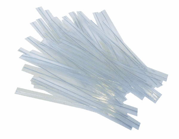 Liens cello blanc/transparent boite de 2000