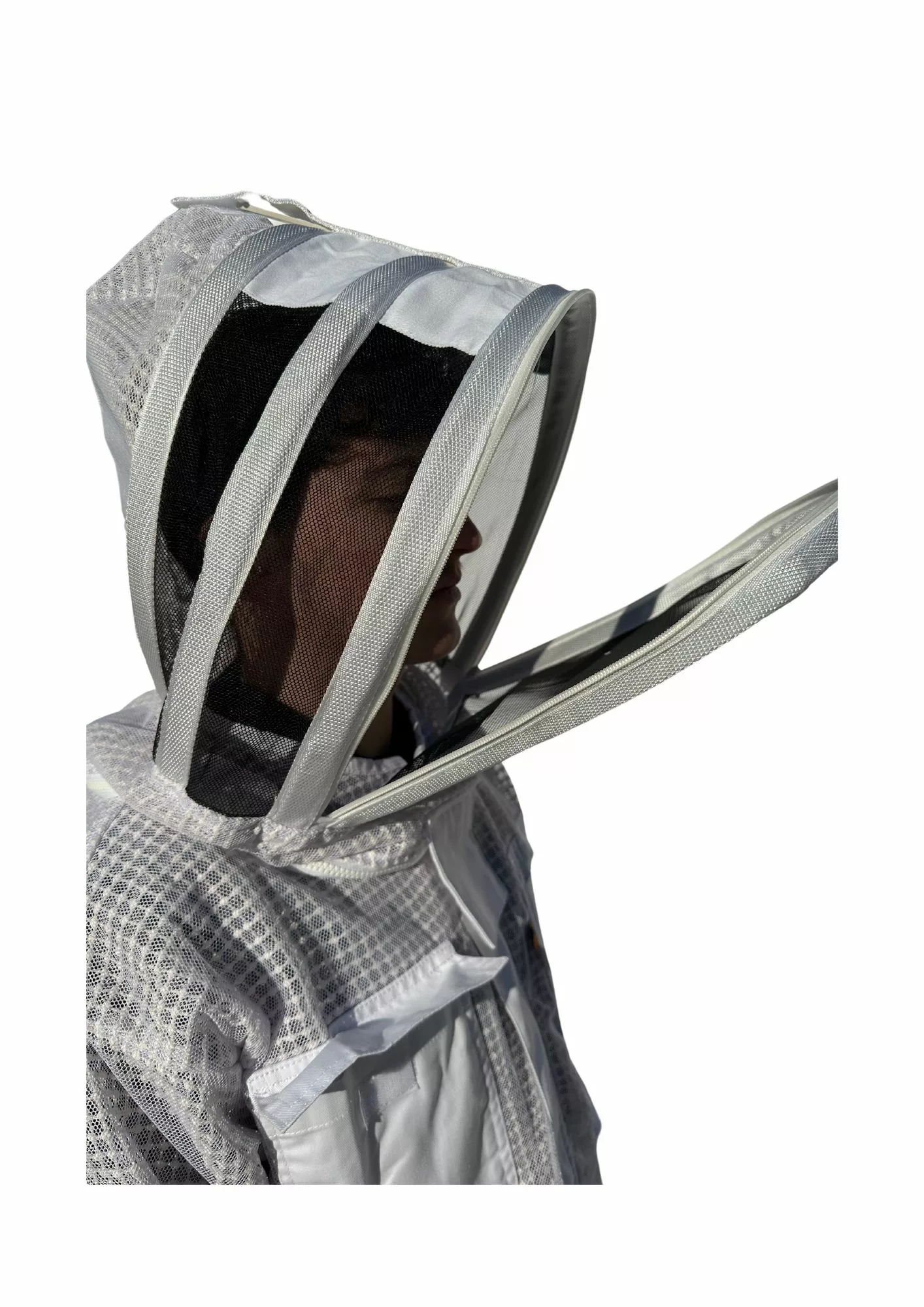 Combinaison pour apiculteur ventilée avec voile intégral Combinaison pour apiculteur ventilée avec voile intégral – Image 8