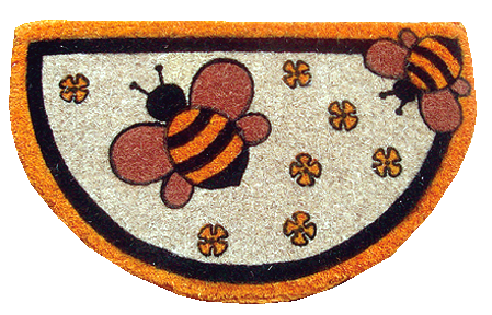 Paillasson Abeille