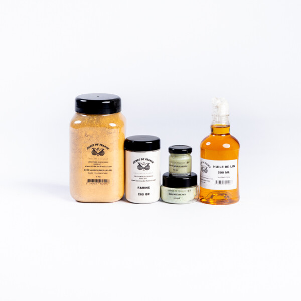 Peinture Suédoise couleur ocre rouge