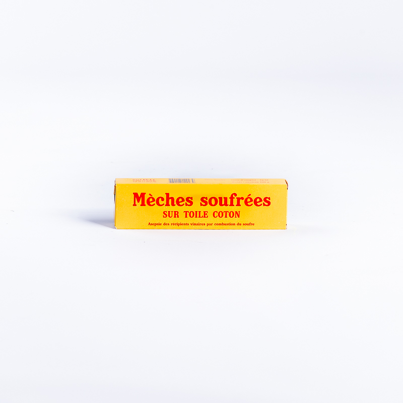 Mèches soufrées le paquet de 500g Mèches soufrées le paquet de 500g