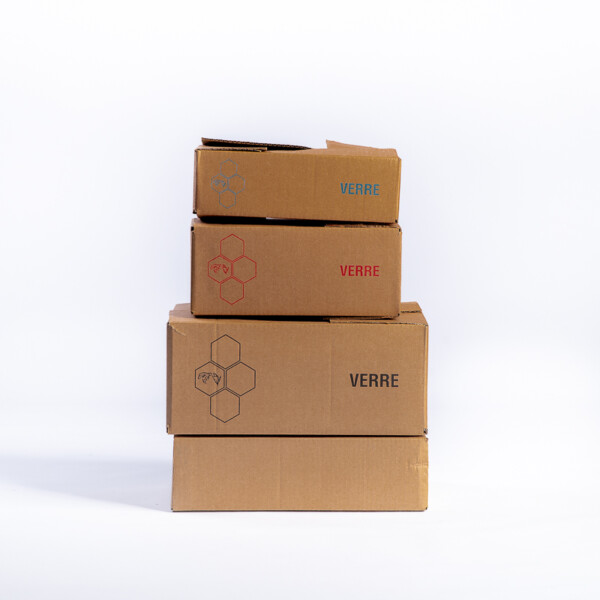 Carton pour pots en verre TO63 12 x 500g avec intercalaire, l'unité