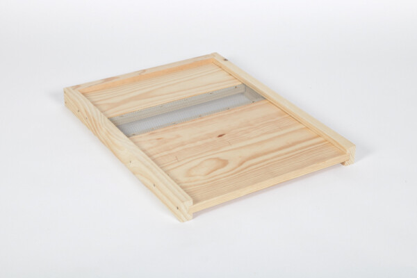 Plancher Dadant 10 pin maritime, ventilation arrière grillagé