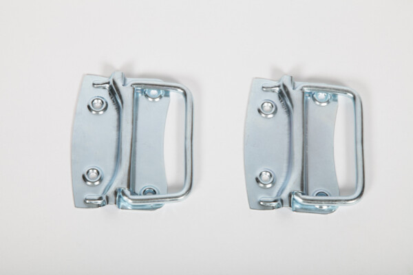 Poignées de ruche munition en zinc, la paire