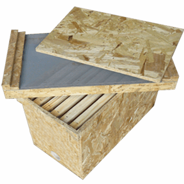 Ruchette Dadant 6 de transport