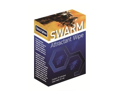 Boîte de lingettes attractives, sachet de 10