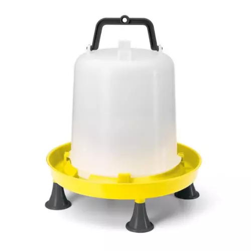 Abreuvoir pour abeilles à siphon avec poignée et pieds 10L