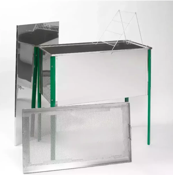 Bac à désoperculer en Inox SAF 100cm, fileté