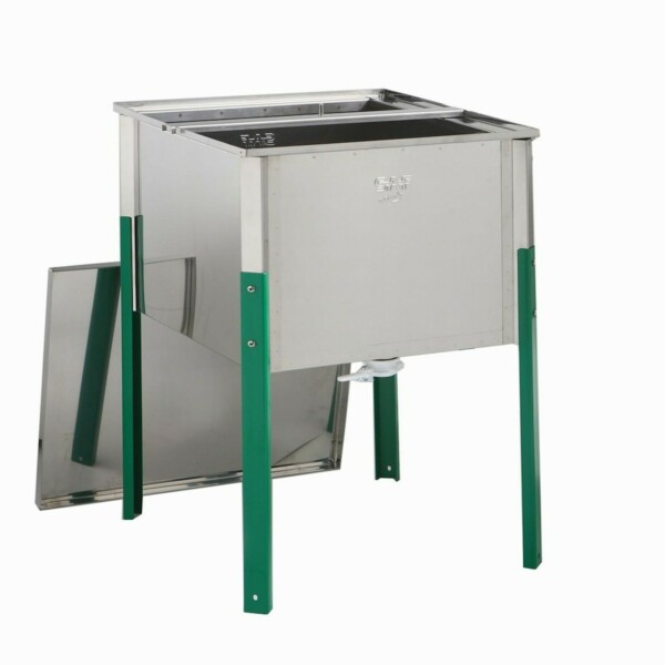 Bac à désoperculer en Inox SAF 50cm, fileté