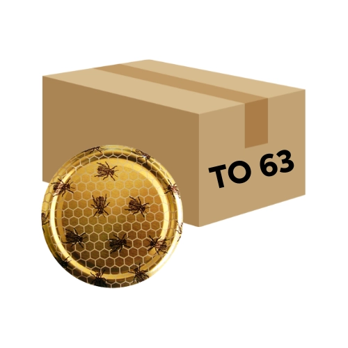 Capsules TO63 alvéoles abeilles, carton de 1400