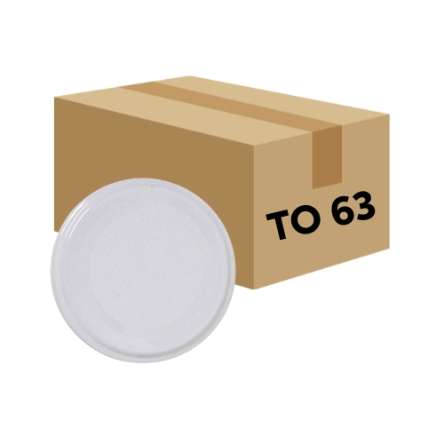 Capsules TO63 blanche, carton de 1400