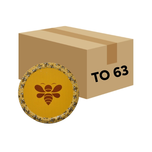 Capsules TO63 essaim abeilles, carton de 1400
