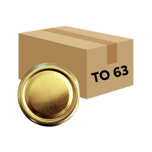 Capsules TO63 or, carton de 1300