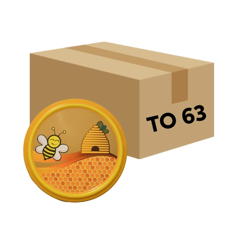 Capsules TO63 ruche miel, carton de 1400