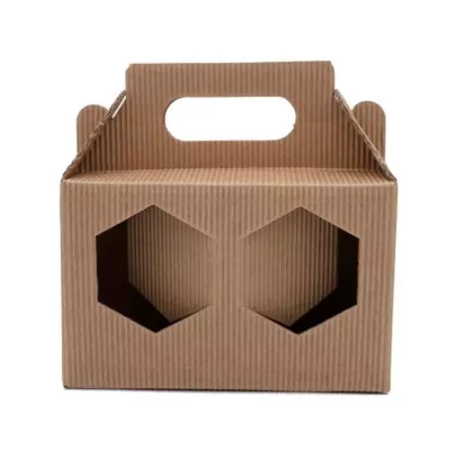 Présentoir en carton ondulé 2 pots de 228ml