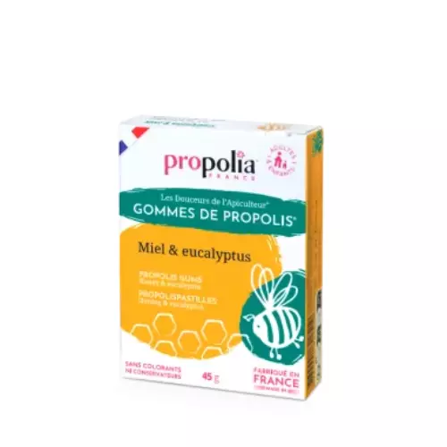 Gomme de Propolis Miel & Eucalyptus