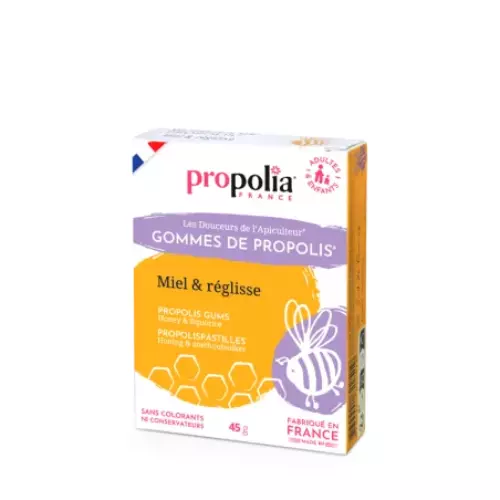 Gommes de Propolis Miel & Réglisse