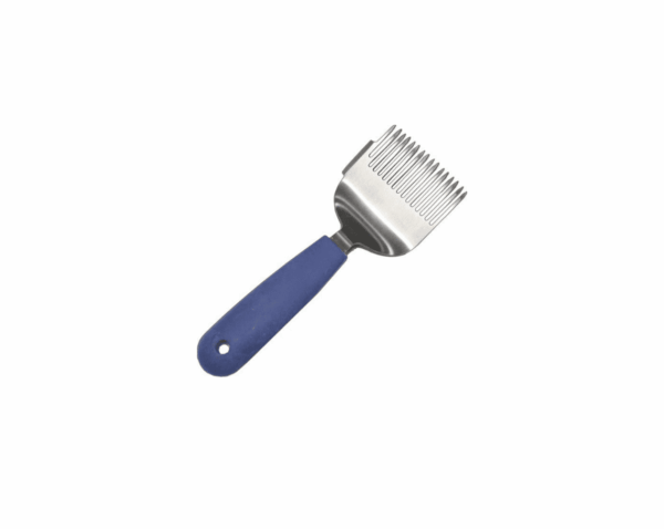 Herse à désoperculer Proplus en inox avec grattoir, manche plein