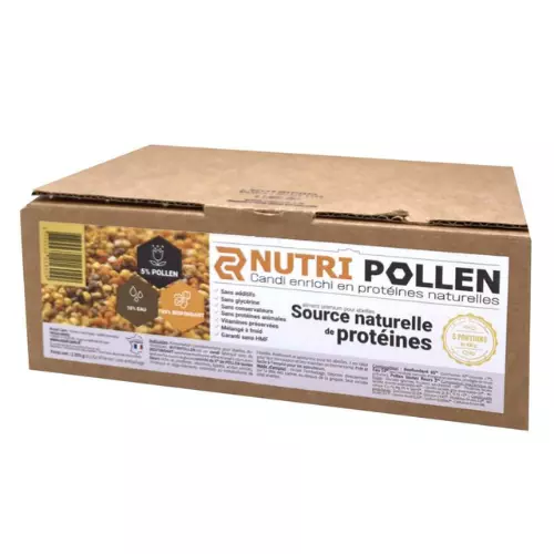 NutriPollen, le carton de 5 (5 pains de 450g) NutriPollen, le carton de 5 (5 pains de 450g) – Image 2