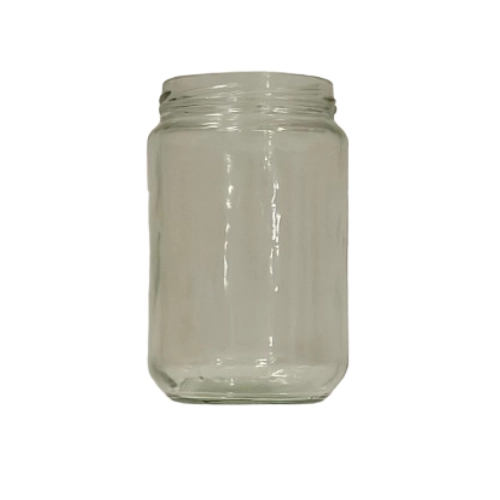 Pot en verre 750g, pack de 36 avec capsules or Pot en verre 750g, pack de 36 avec capsules or – Image 2