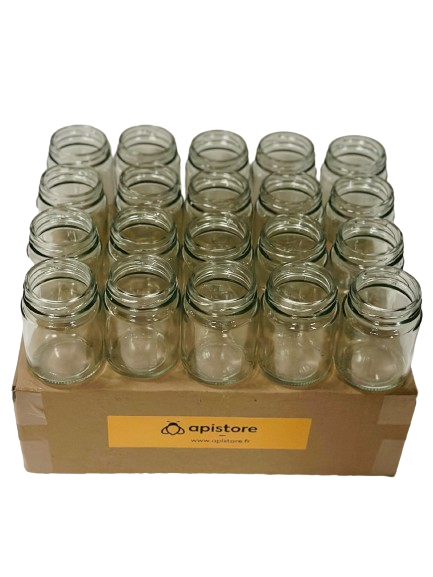 Pot en verre 125g (106ml), TO48, pack de 20 Pot en verre 125g (106ml), TO48, pack de 20 – Image 2