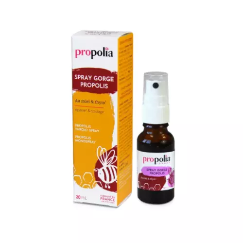 Spray Buccal Apaisant, Miel, Propolis et Thym